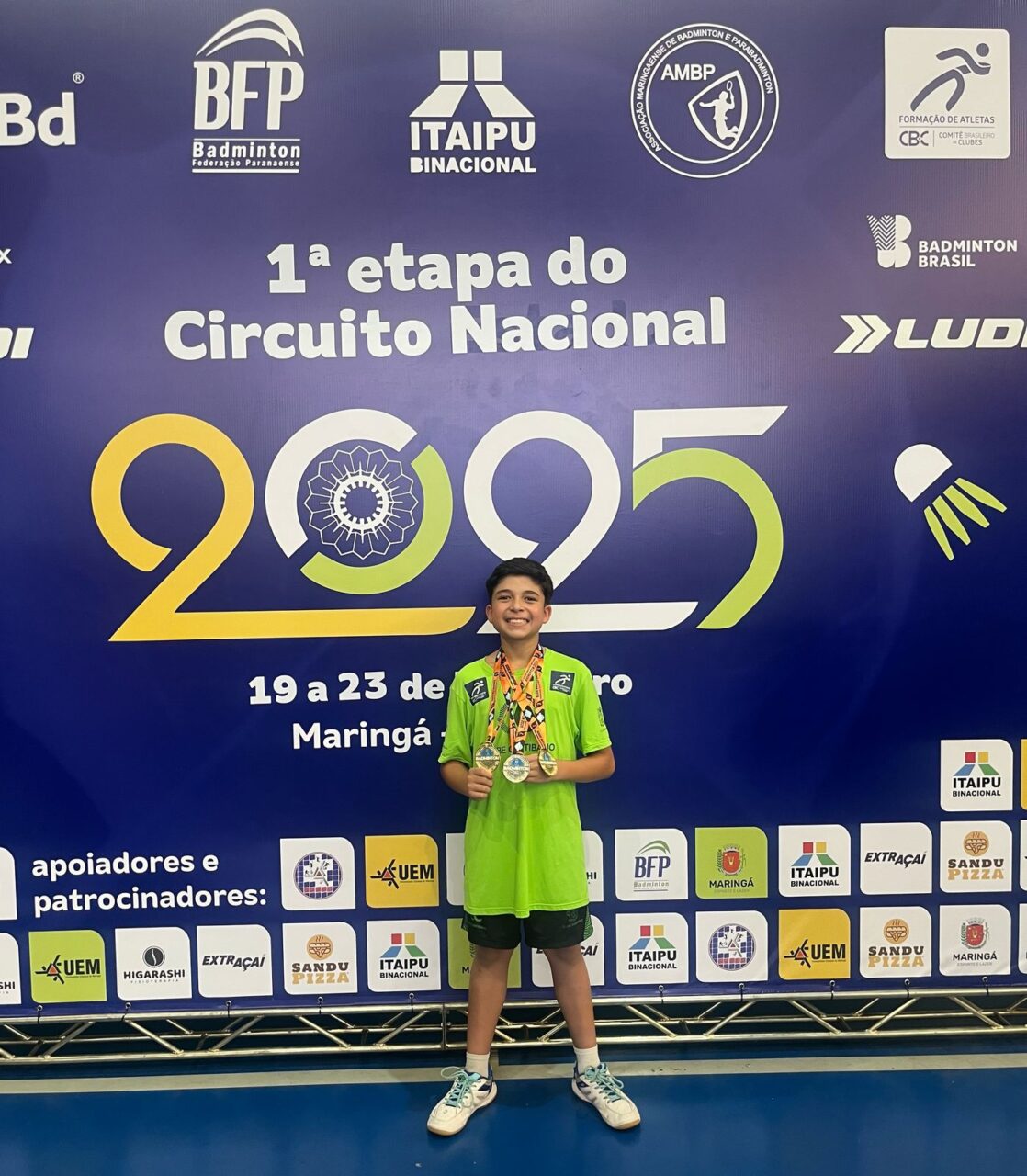 Davi Assumpção Haigert, do Badminton