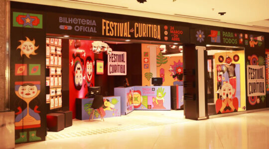 Bilheteria física do Festival de Curitiba fica no Piso L2 do Shopping Mueller (Créd. Lina Sumizono)