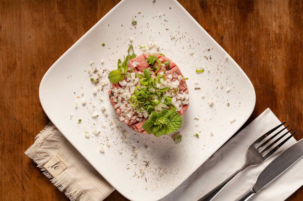 Carne Crua Mediterranea – foto Leo Antunes
