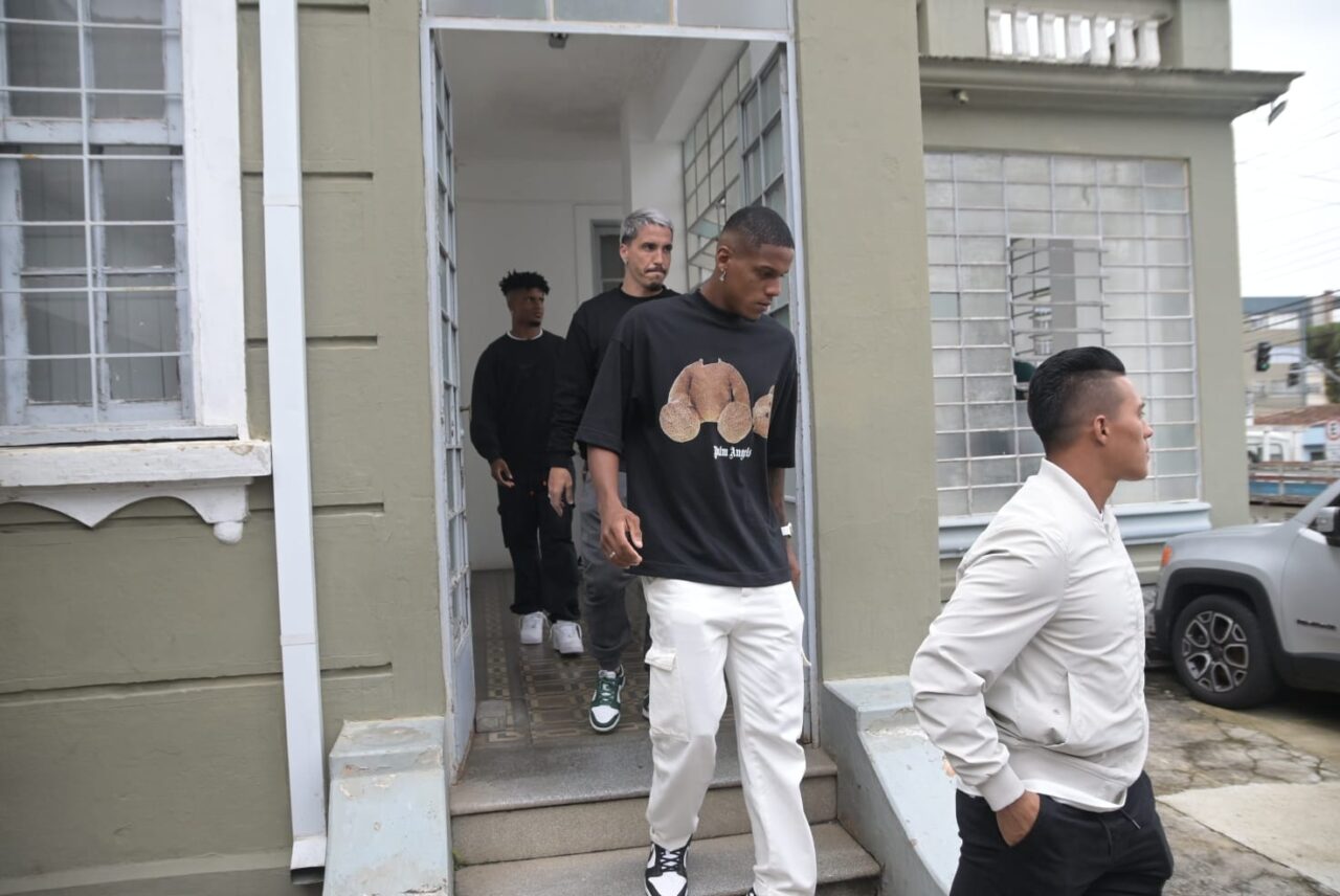 Jogadores do Coritiba na Demafe