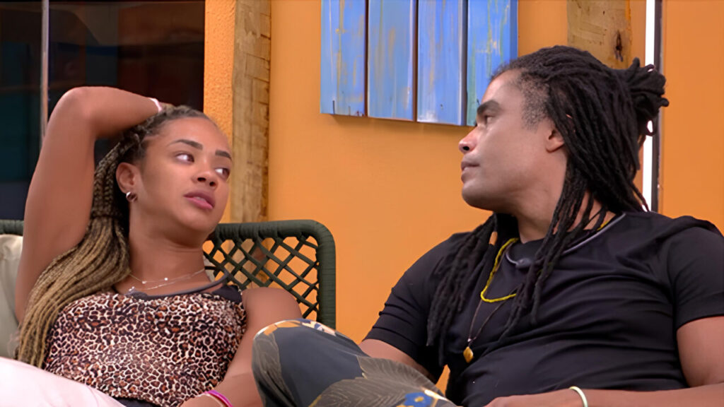 Diogo e Aline (Reprodução TV Globo)