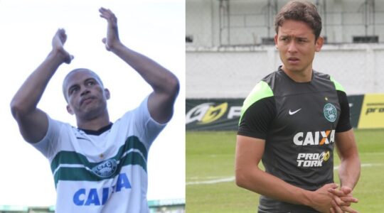 Alex e Keirrison: ídolos do Coritiba no Amigos do Macaris FC