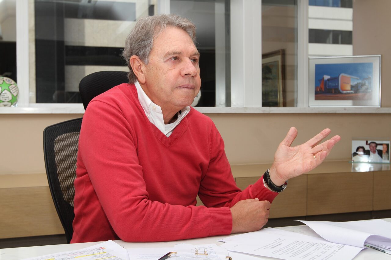 O empresário Joel Malucelli, ex-presidente do Coritiba