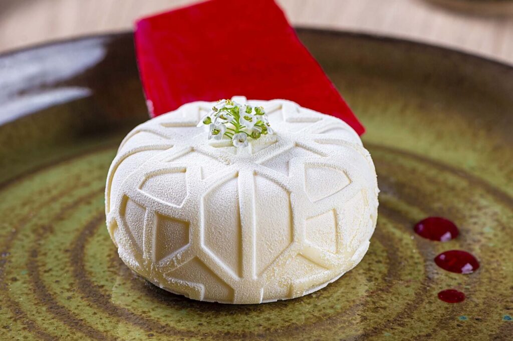 Entremet de pera - foto Rodrigo Pierrot