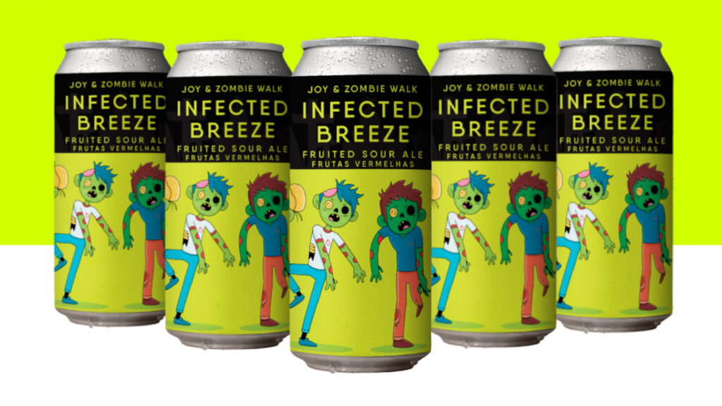 Infected Breeze é o rótulo oficial da Zombie Walk Curitiba 2025 – Cred MKT Joy Project