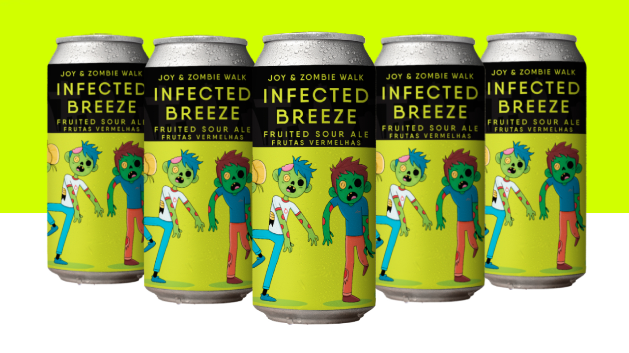 Infected Breeze é o rótulo oficial da Zombie Walk Curitiba 2025 – Cred MKT Joy Project