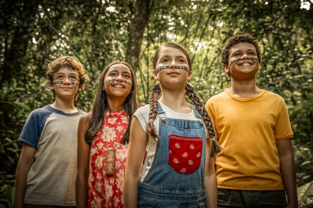 Miguel Soares, Sophia Ataíde, Lina Flor e Thúlio Naab
