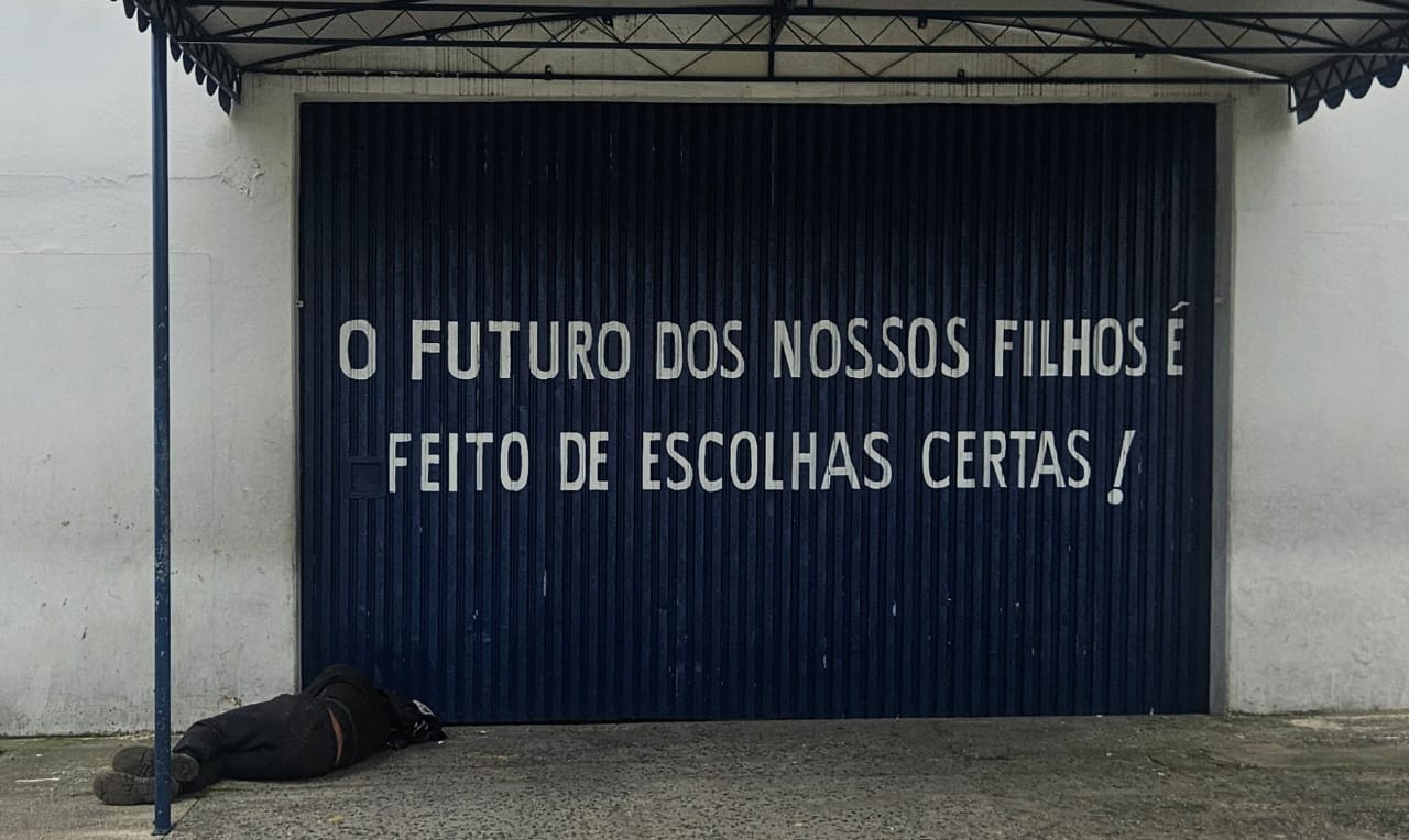 Morador de rua Franklin