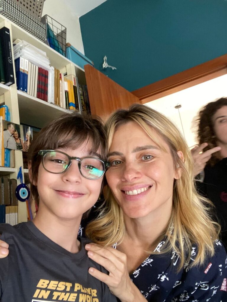 Rafa Fuchs e Carolina Dieckmann