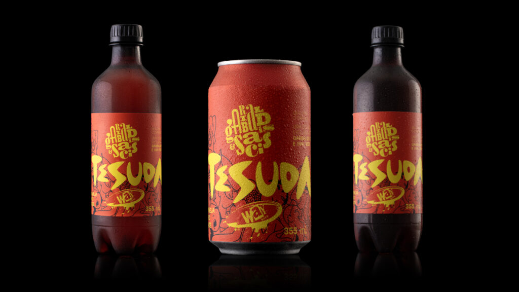 Tesuda é resultado da parceria entre a Way Beer e o Bloco Garibaldis & Sacis – Cred Marcelo Krelling