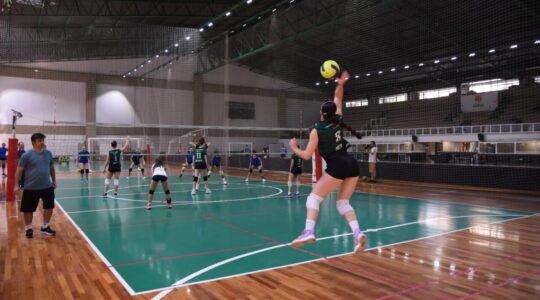 Vôlei no Clube Curitibano