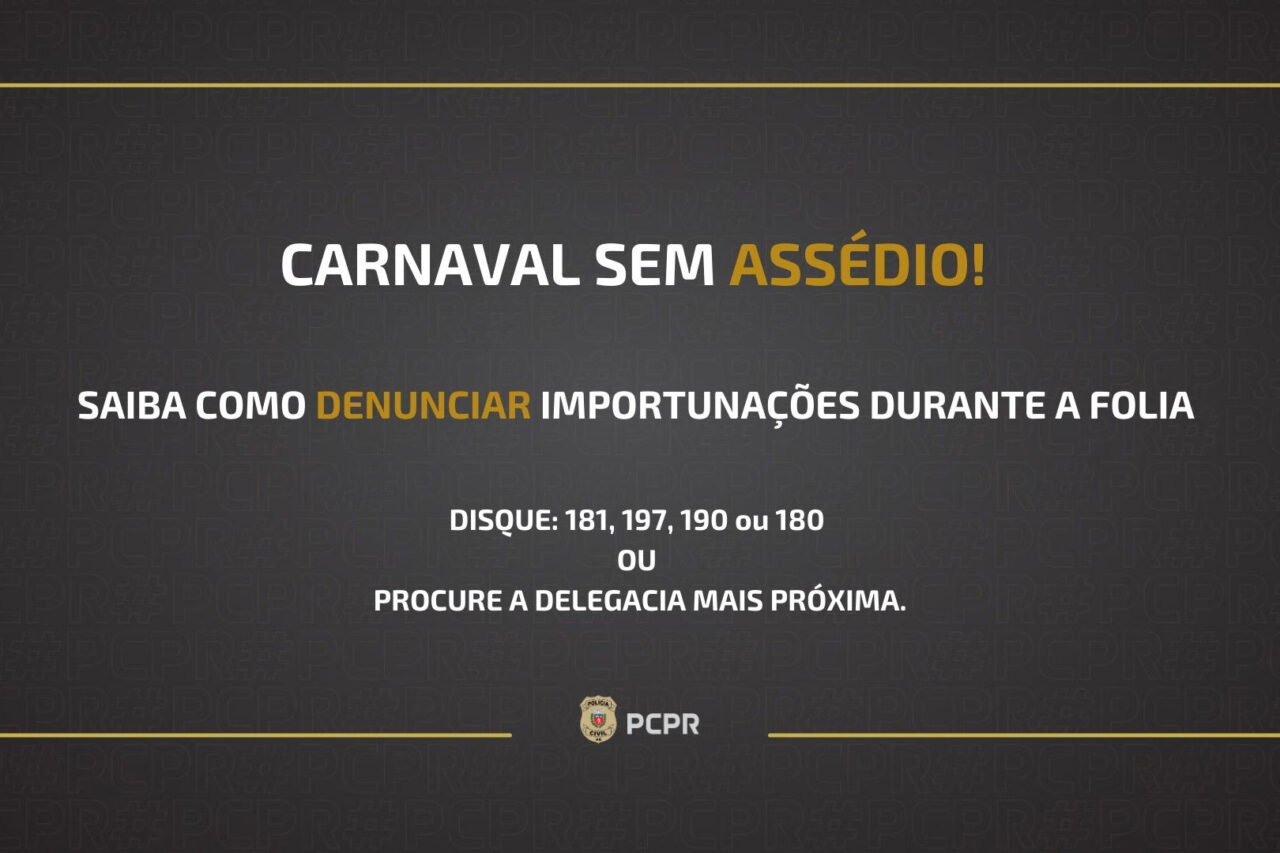 CARNAVAL SEM ASSÉDIO – 1