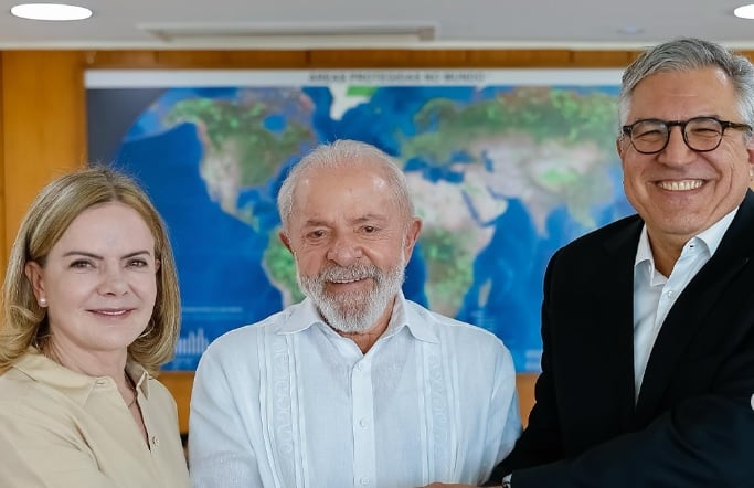 gleisi lula alexandre padilha articulação política reprodução instagram