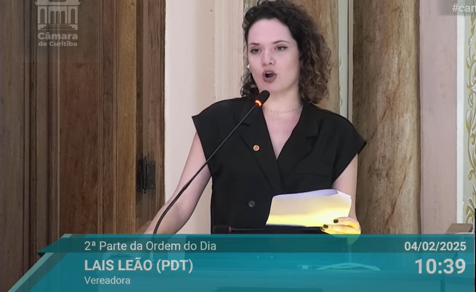 laís leão moção de repúdio