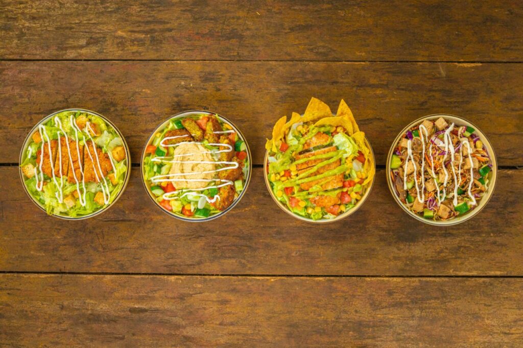 novas saladas