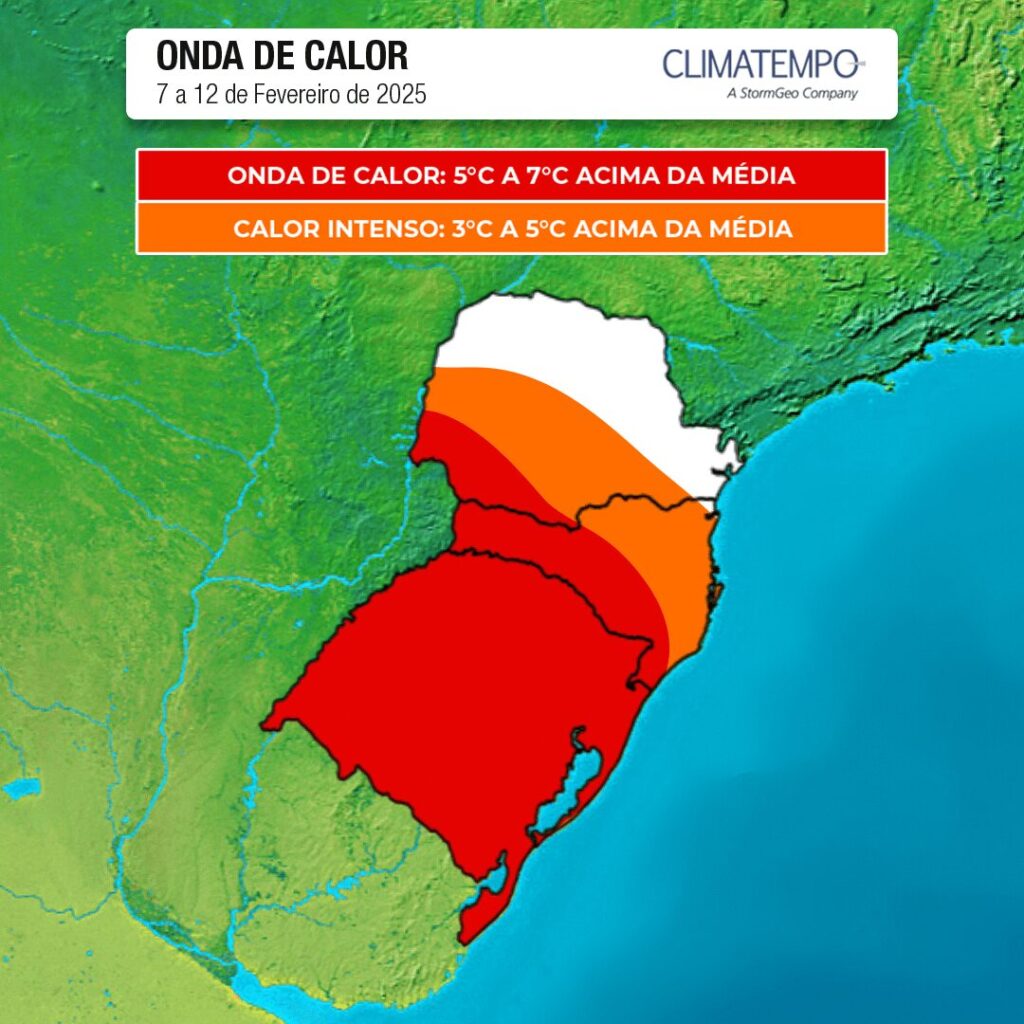 onda de calor parana
