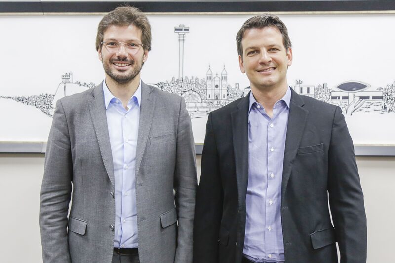 pimentel e tiago amaral em Curitiba