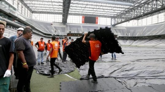 Começa a montagem da estrutura da Smart City, na Ligga Arena, em Curitiba