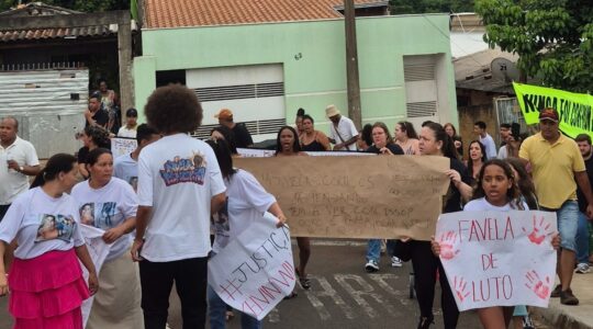 Ato em Londrina por Justiça por Kelvin e Willian – Assessoria