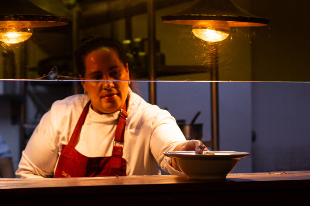 Chef Marcia Borges do Terra Madre – foto Thamy Poli