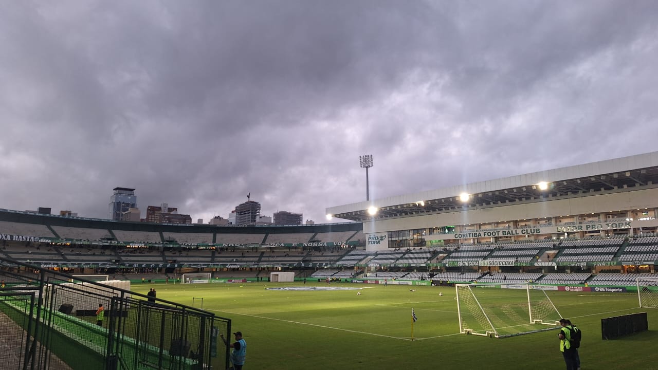 O estádio Couto Pereira, do Coritiba