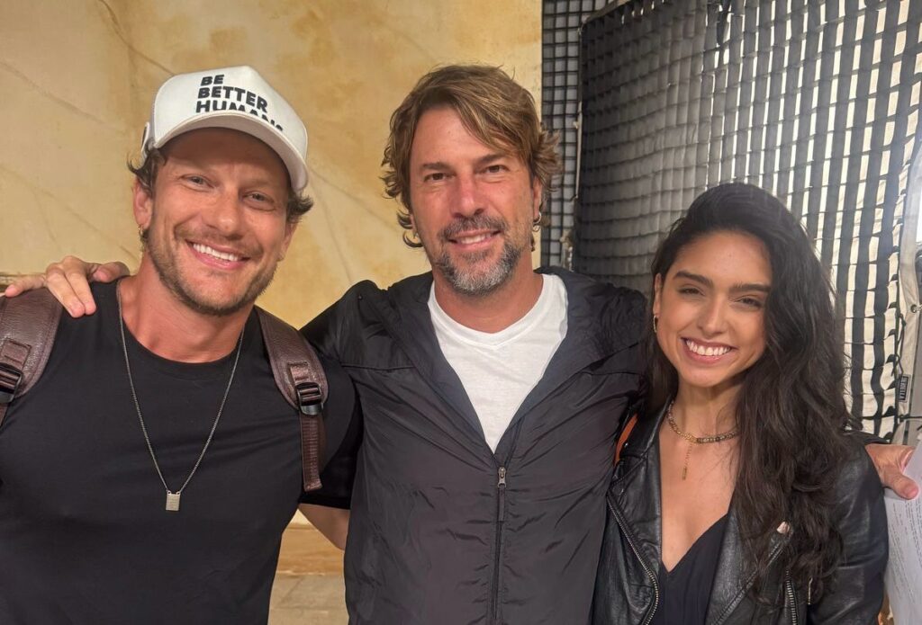 Dudu Pelizzari, Guga Sander e Nathalia Florentino