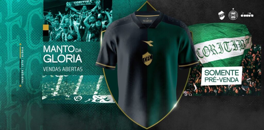 Nova camisa do Coritiba