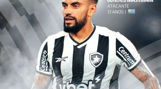 Gonzalo Mastriani confirmado pelo Botafogo