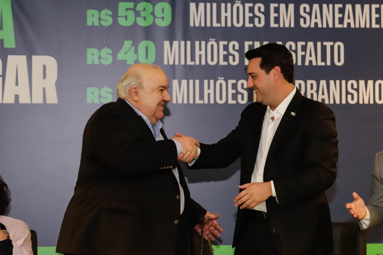 Rafael Greca e Ratinho Junior