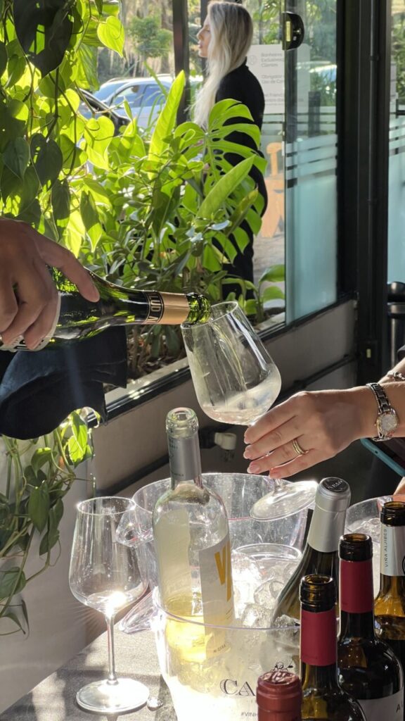 Degustação durante o evento da Jigger (foto Agencia Vulgata)