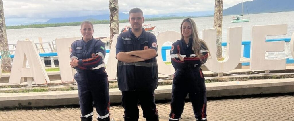 Samu curso guaraqueçaba socorristas