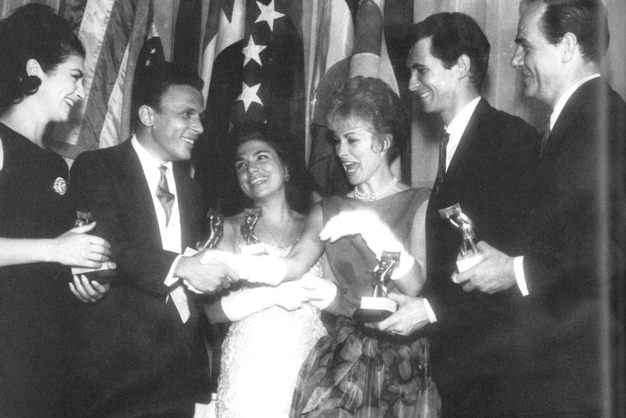 Irma Alvarez, Jece Valadão, Vanja Orico, Janet Leigh, Anthony Perkins e Karl Malden