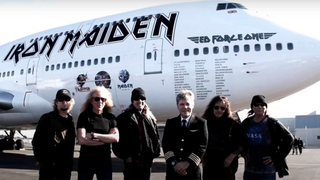 aviao iron maiden