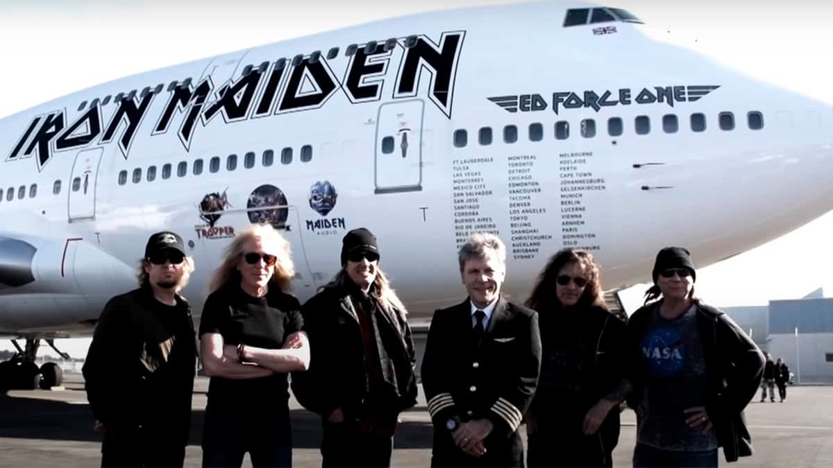 aviao iron maiden