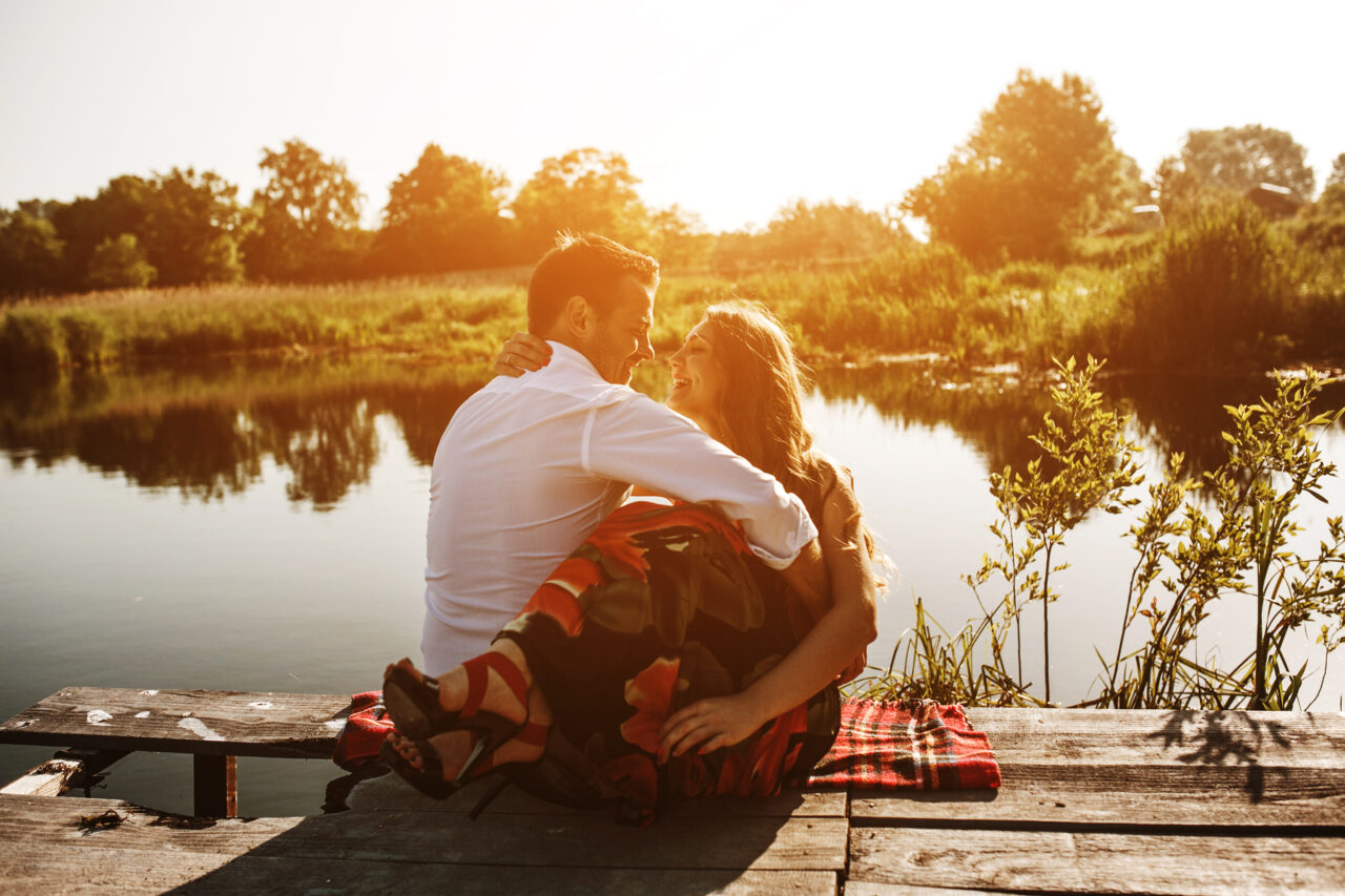 Couple on pean