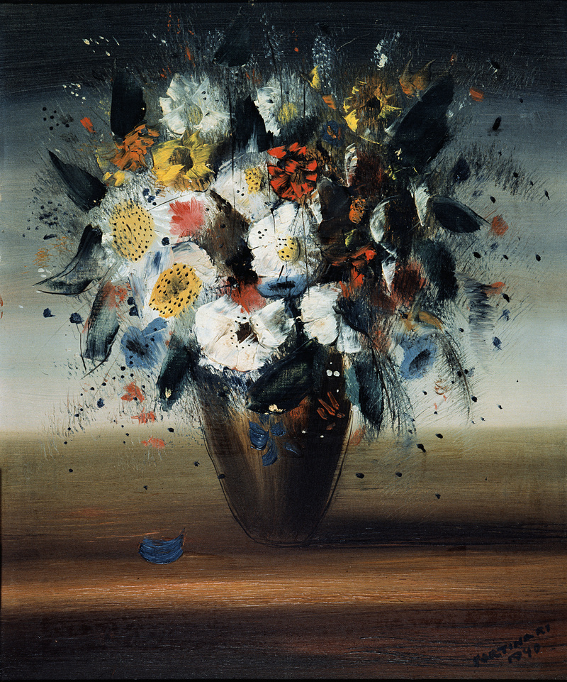 Obra "Vaso de Flores" de Candido Portinari