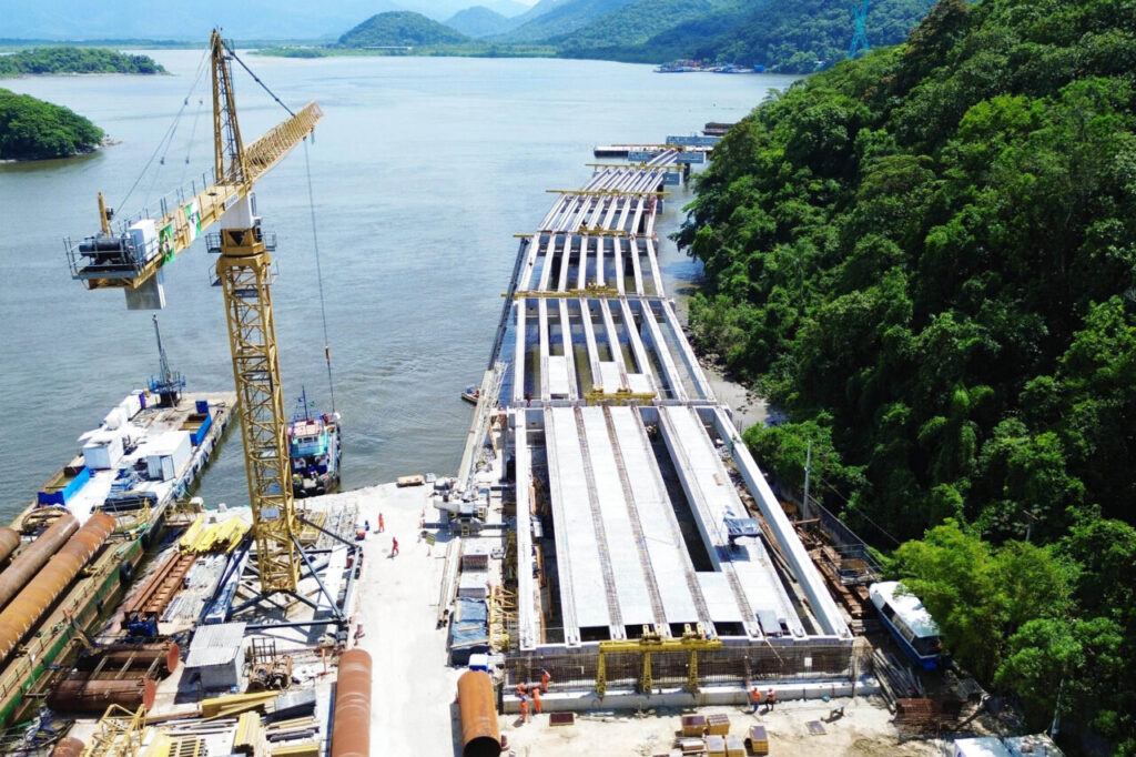 pre laje trecho ponte