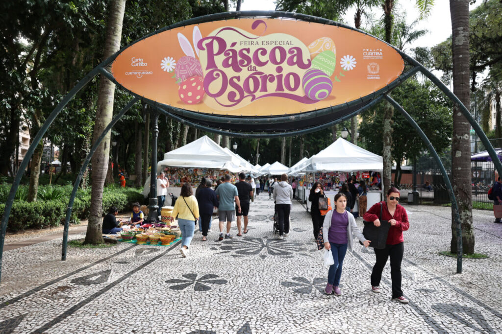 FEIRA DE PASCOA NA PRAÇA OSORIO