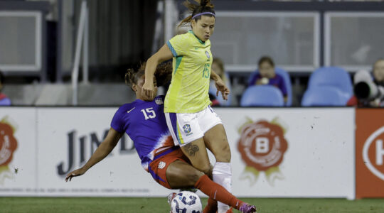 Brasil x Estados Unidos: futebol feminino