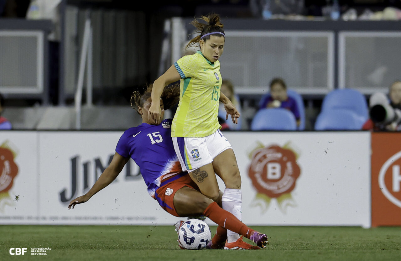 Brasil x Estados Unidos: futebol feminino