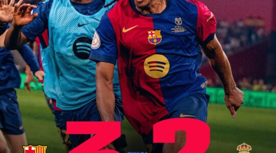 Barcelona vence a final da Copa do Rei