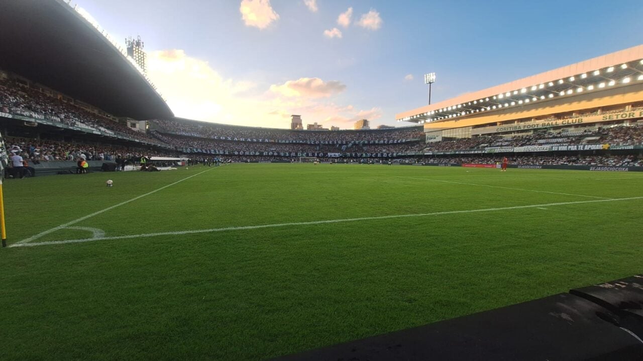 O estádio Couto Pereira, do Coritiba
