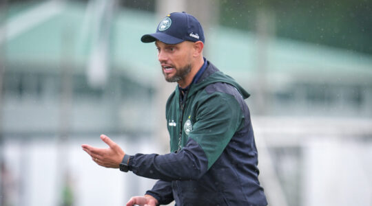 O preparador físico Vitor Nemetz, do Coritiba