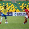 O atacante Kayke, do Athletico Paranaense, no jogo Brasil x Chile