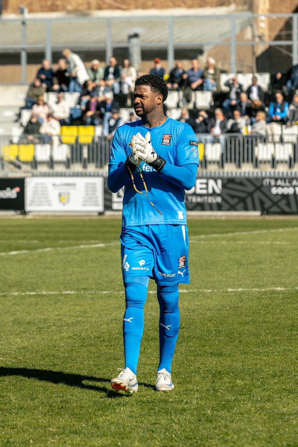 O goleiro Felipe, 41 anos, ex-Paraná Clube: campeão no Differdange