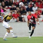 O lateral-direito Hayen Palacios, do Athletico Paranaense