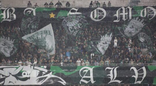 Torcida do Coritiba no Couto Pereira