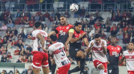 Alan Kardec e Habraão, do Athletico