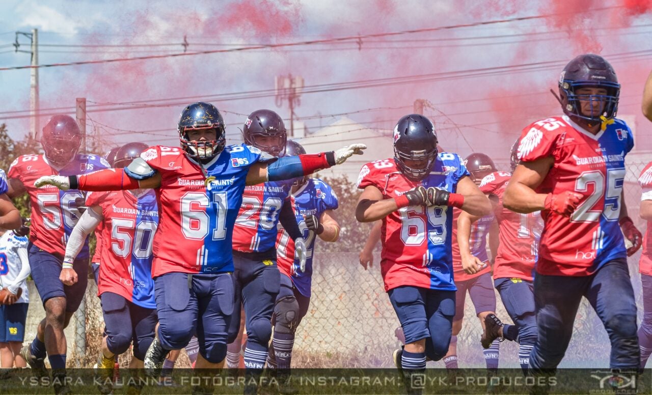 O PRC Guardian Saints: futebol americano