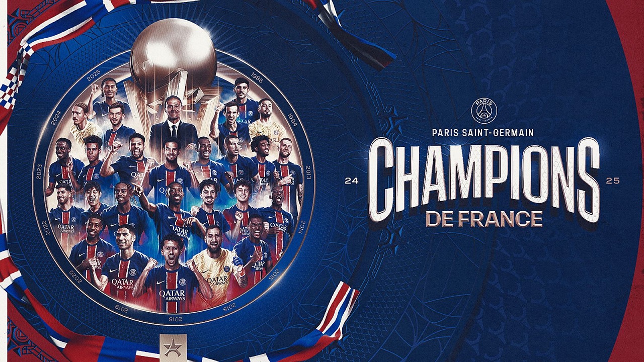 PSG campeão francês